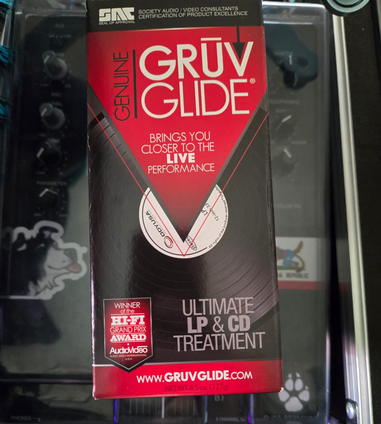 Customer photo review of Odyssey GruvGlide LP Vinyl Record Cleaning Treatment Kit