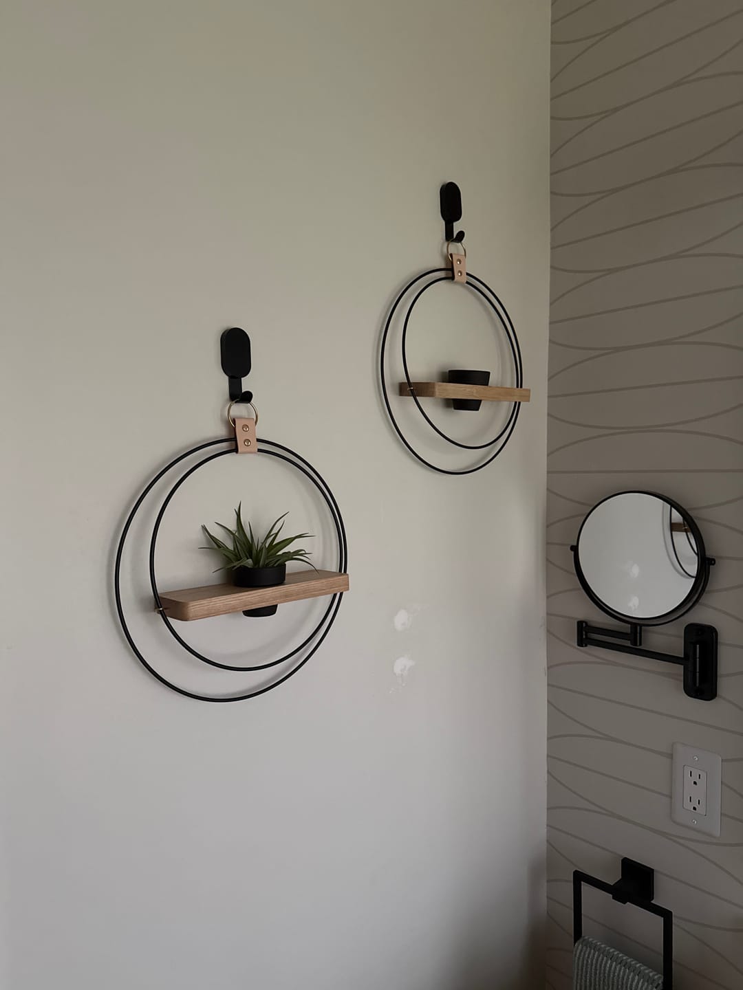 Customer photo review of Air Plant Shelf + Pot