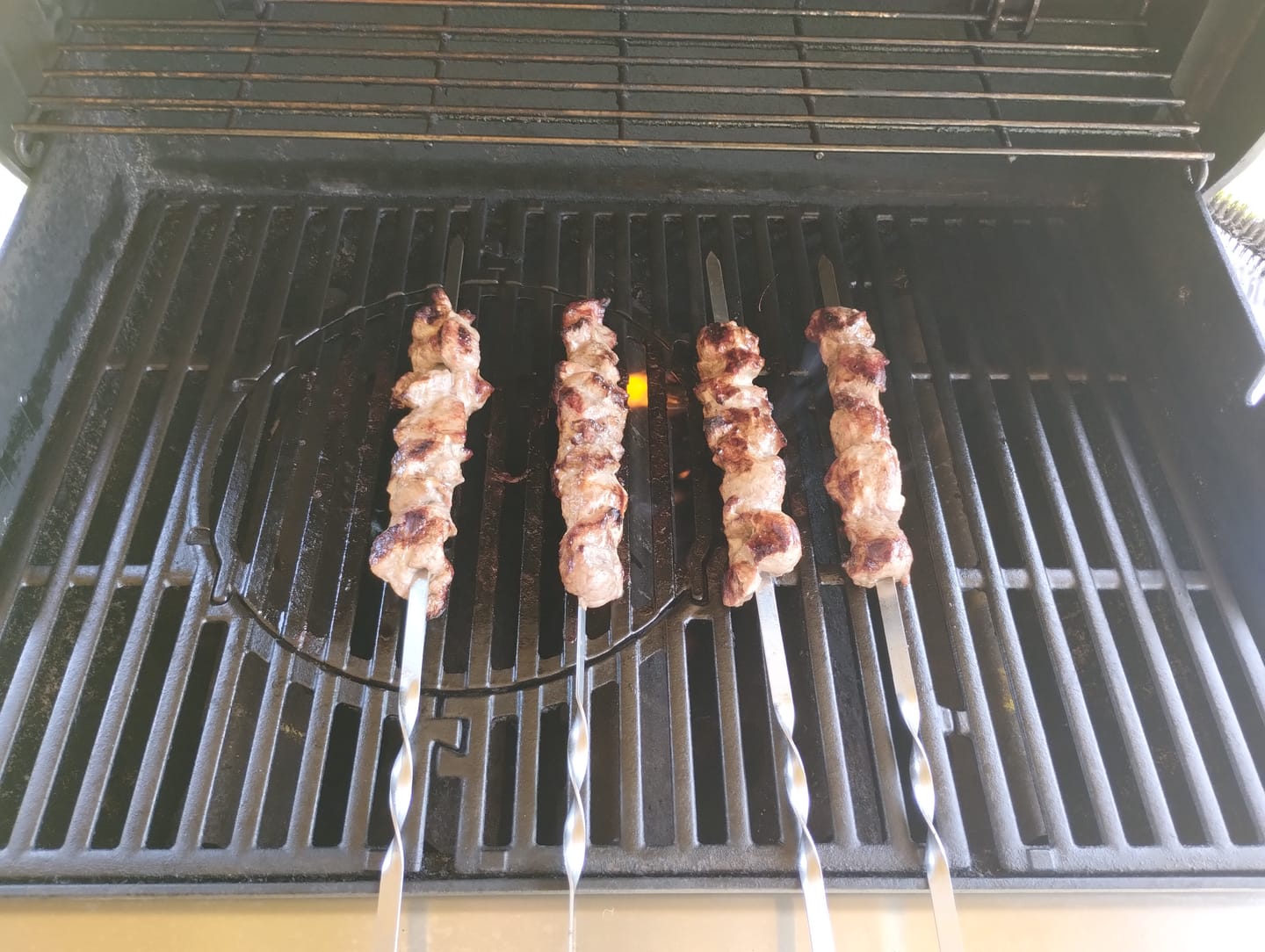 Customer photo review of Schweine-Schaschlik Original - Mayonnaise Zwiebel Kräuter Marinade | mySchaschlik