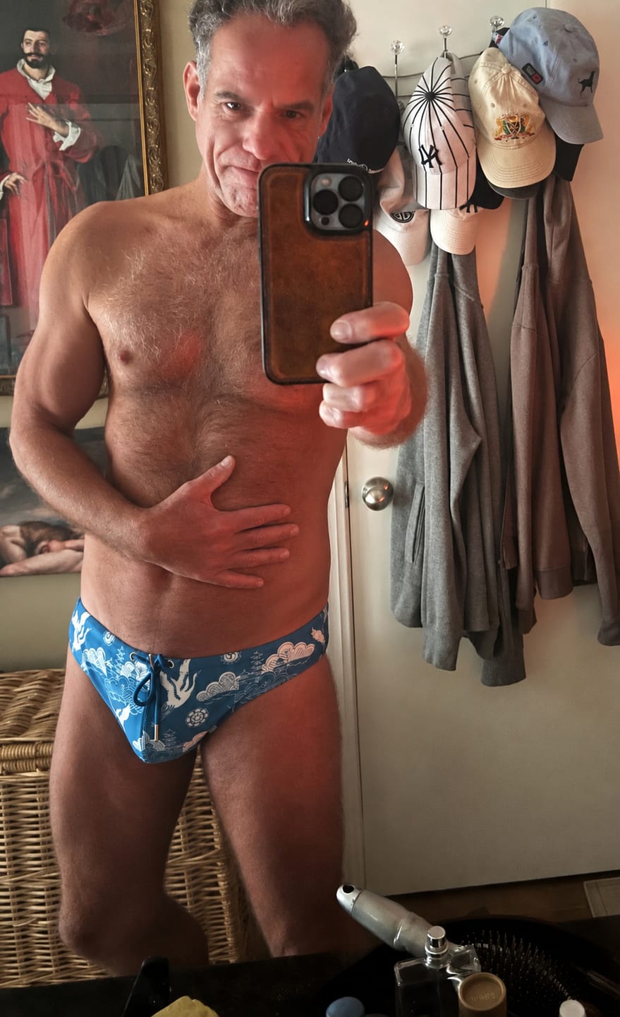 Customer photo review of Ocean Temple - Enhancing Swim Brief