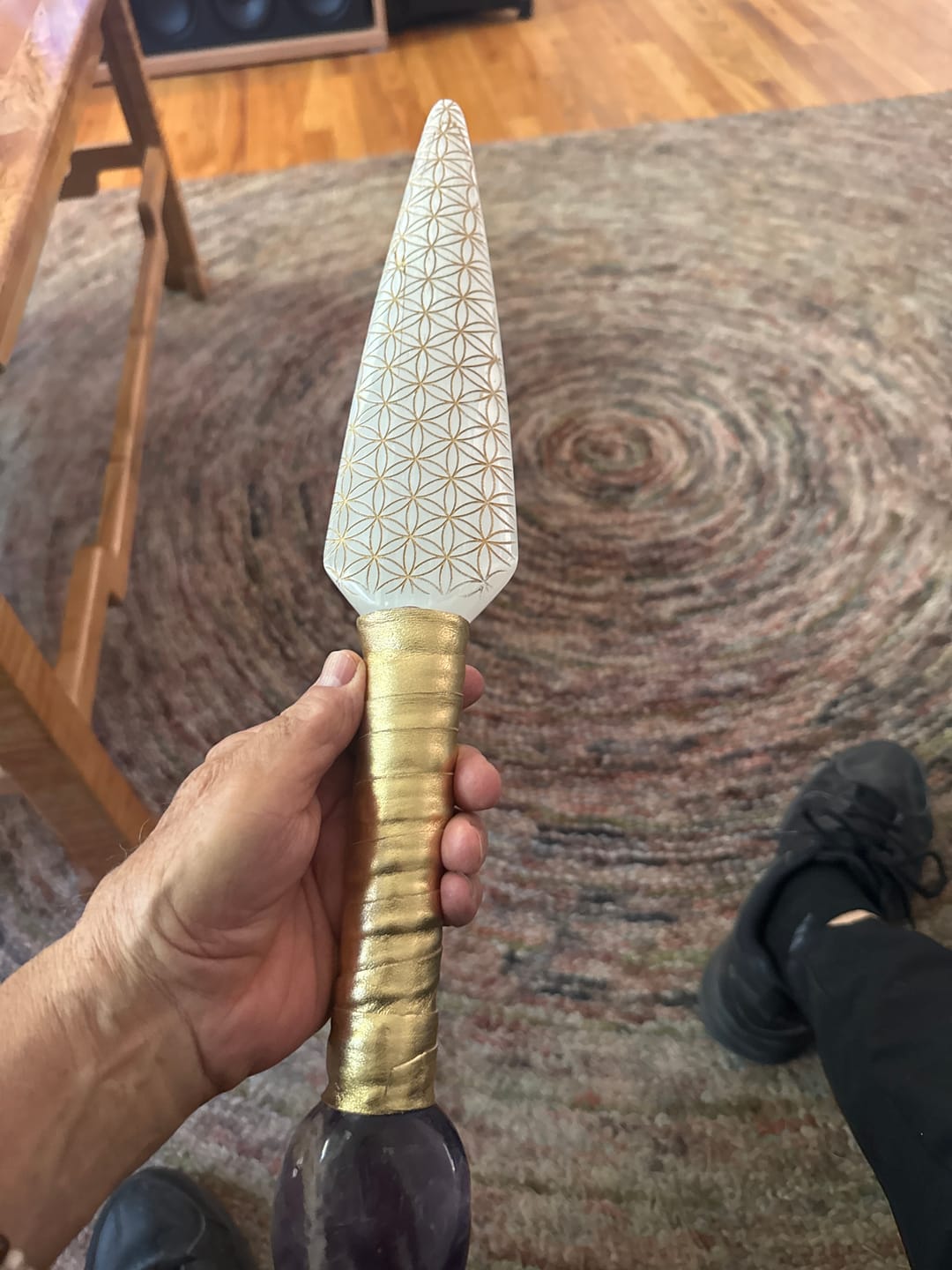 Customer photo review of Metallic Foil Lamb, 1.5 oz | 20 Colors