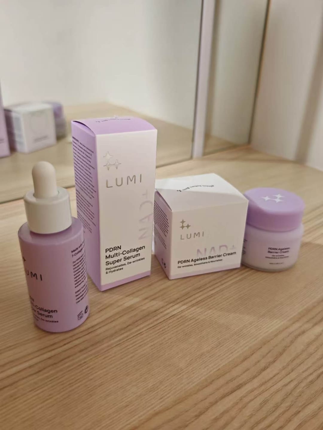 Customer photo review of PDRN Multi-Collagen Super Serum