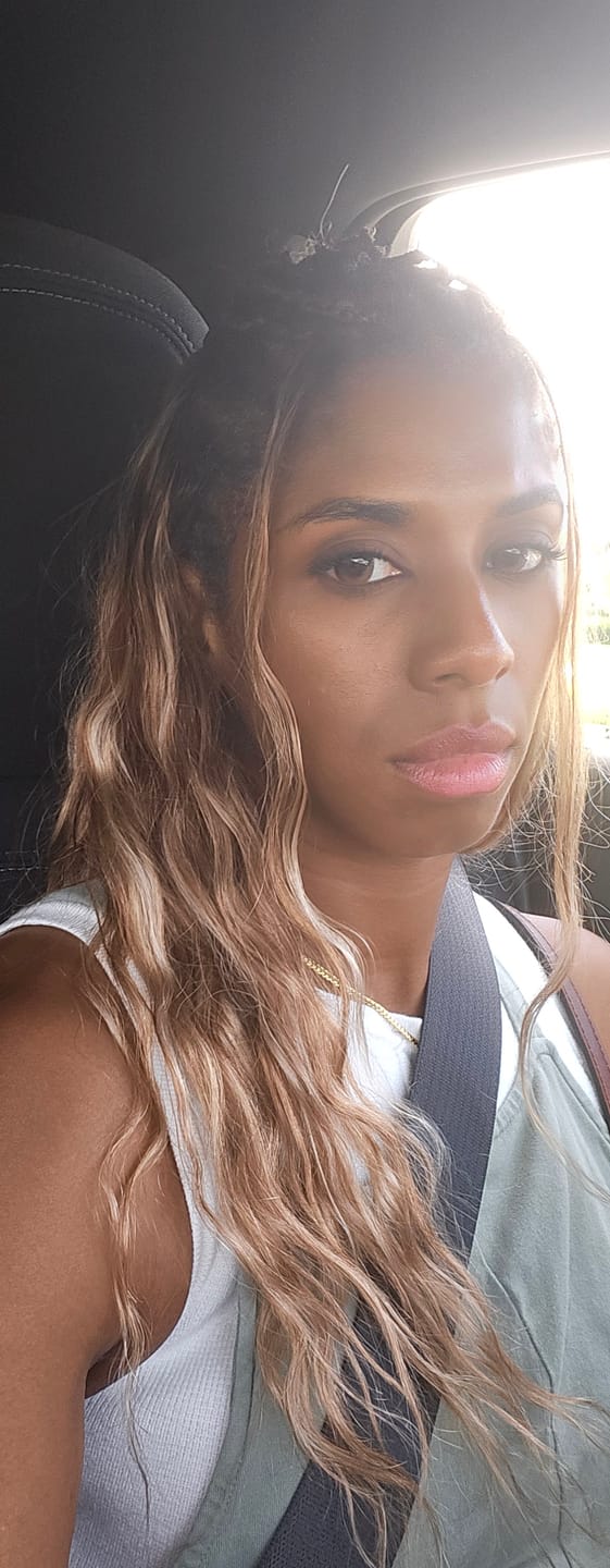 Customer photo review of #27/30/613 Mix Color Blend Body Wave Human Crochet Hair