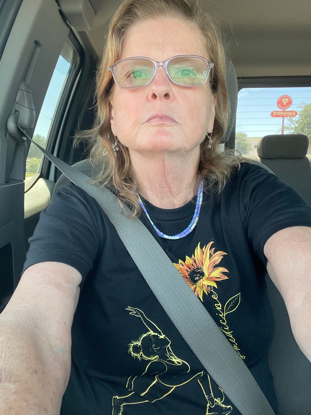 Customer photo review of Sunflower Medicine T-Shirt