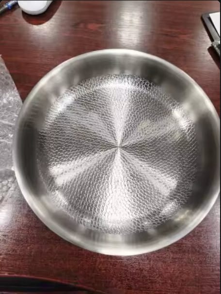 Customer photo review of TitaneX® Titanium Nonstick Frying Pan