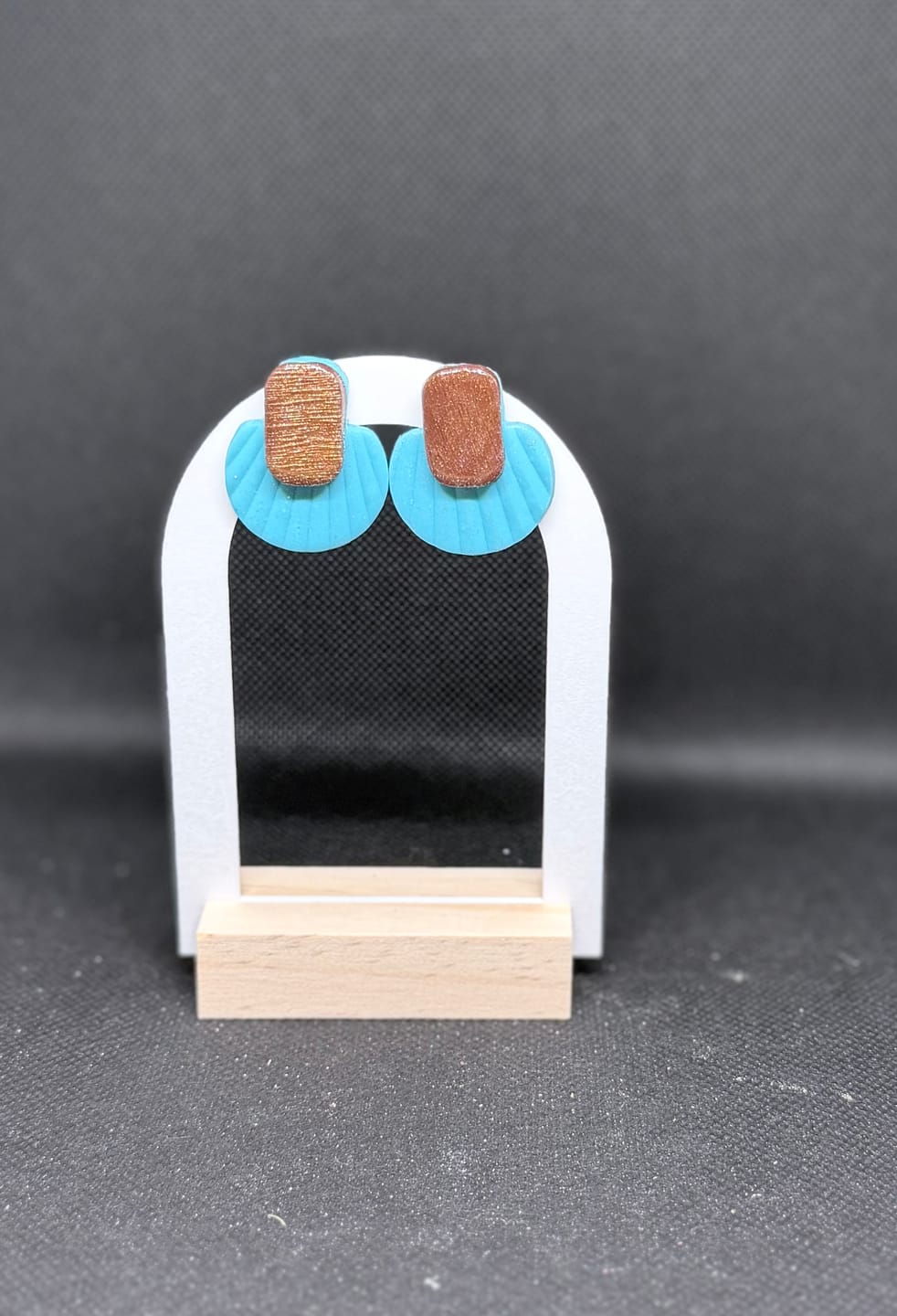 Customer photo review of Annie Layered Stud Polymer Clay Cutter Set