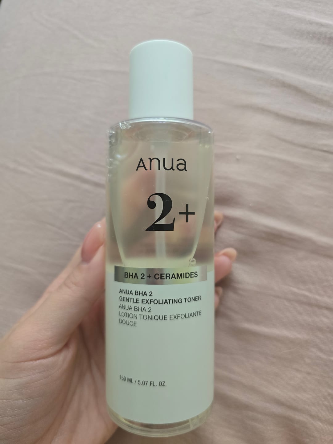 Customer photo review of Maigs toniks ādai ar pīlinga efektu un salicilskābi Anua BHA 2% Gentle Exfoliating Toner