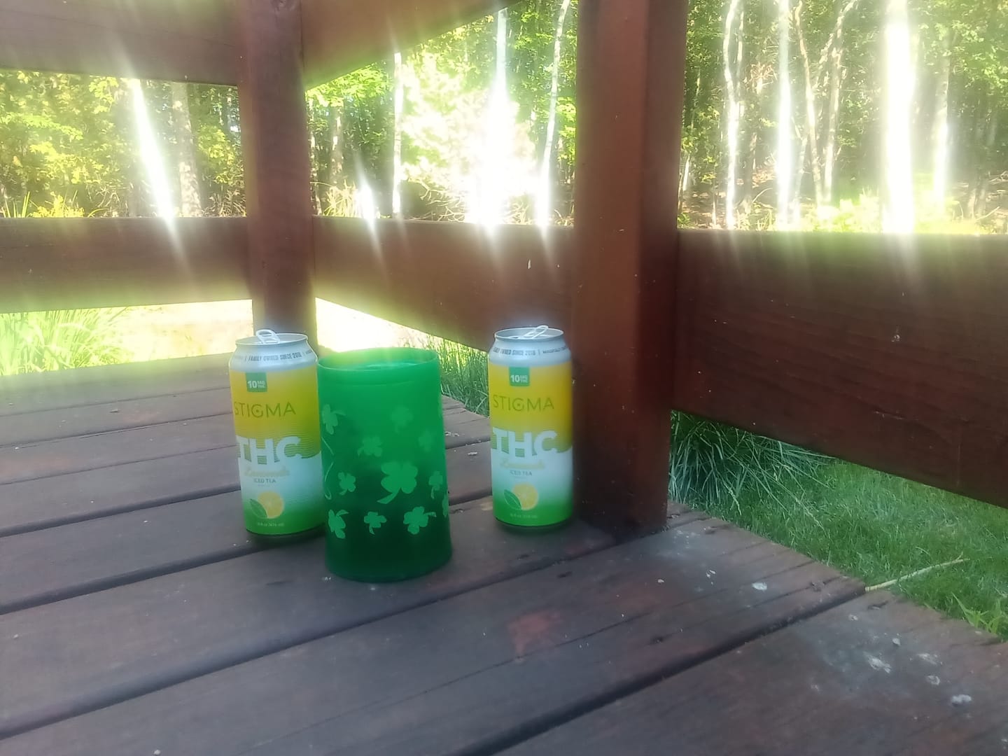 Customer photo review of 10mg THC Lemonade Iced Tea (16oz)