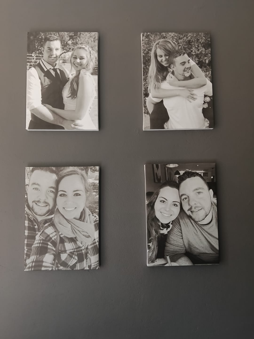 Customer photo review of 6 x A3 Canvas Combo