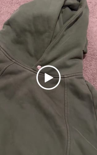 Customer video review of Pullover Cargo Hoodie - Pine