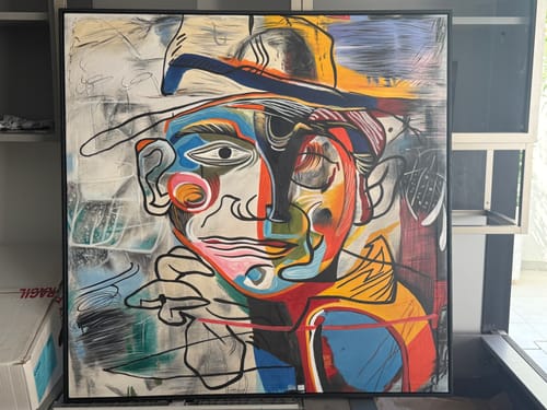 Customer review photo for Abstract Graffiti Art #GA021