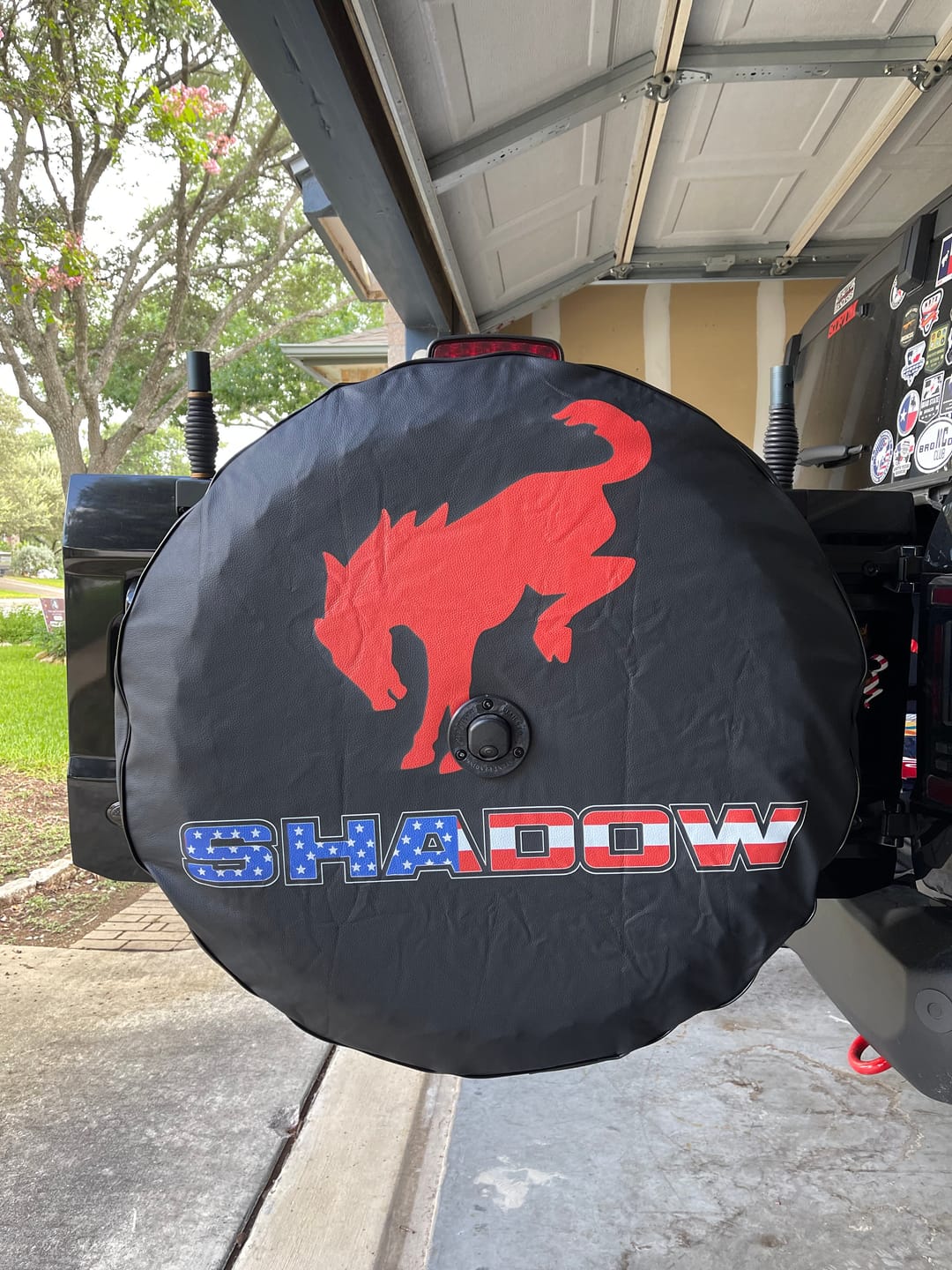 Customer photo review of CUSTOM Ford Bronco Tire Cover