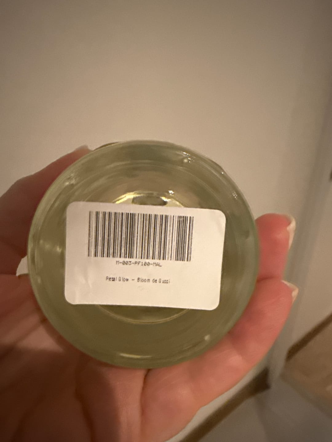 Customer photo review of Petal Glow — Inspirado en Bloom de Gucci
