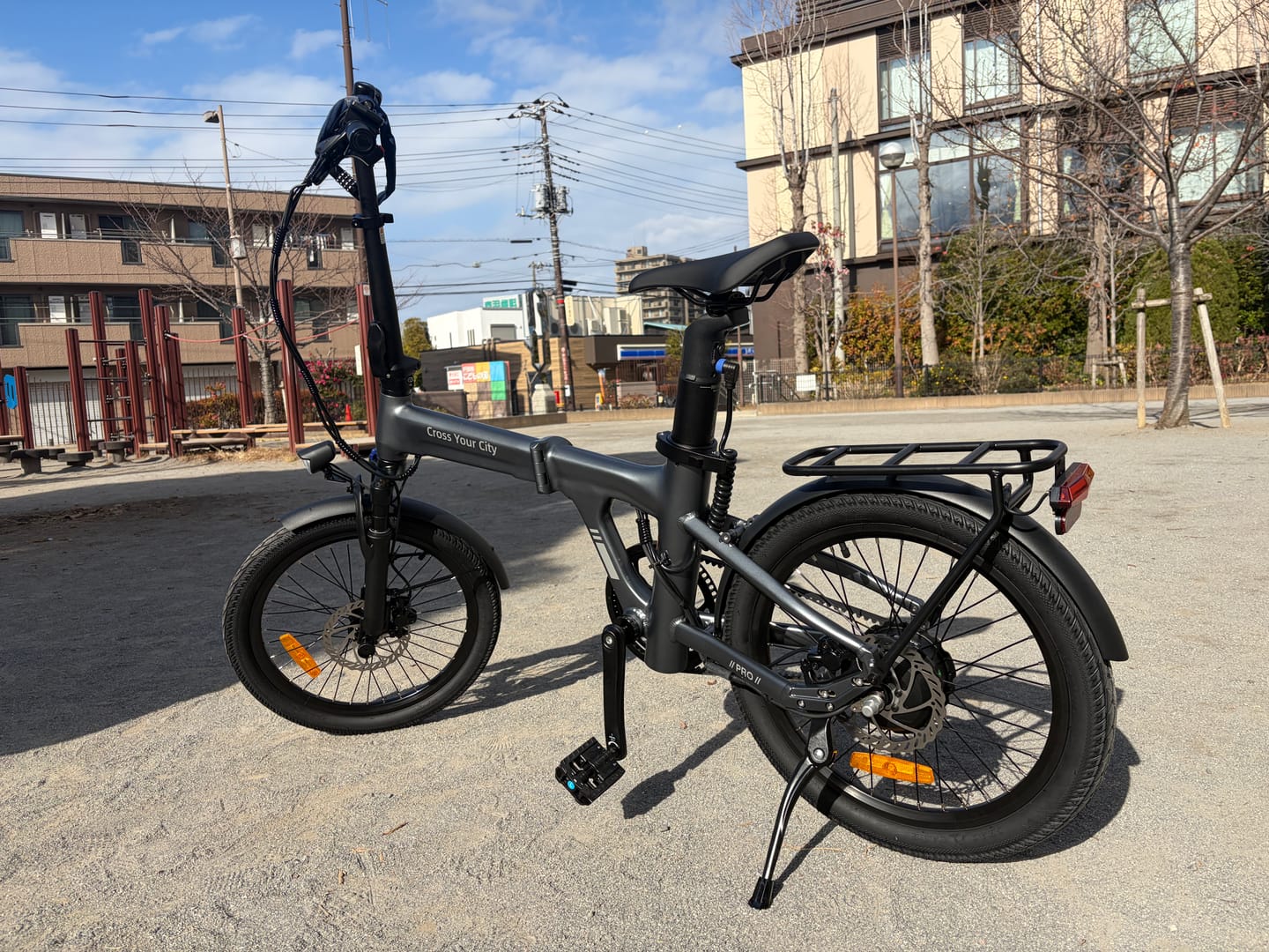 Customer photo review of ADO AIR 20 PRO 折りたたみ電動アシスト自転車 自動変速機能搭載