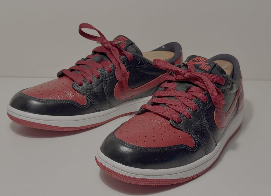 Customer photo review of Air Jordan 1 Low OG - Banned
