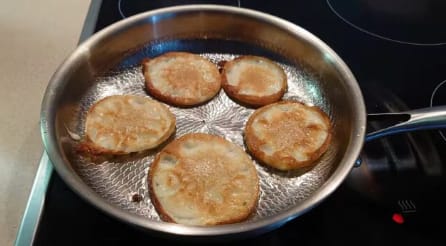 Customer photo review of TitaneX® Titanium Nonstick Frying Pan