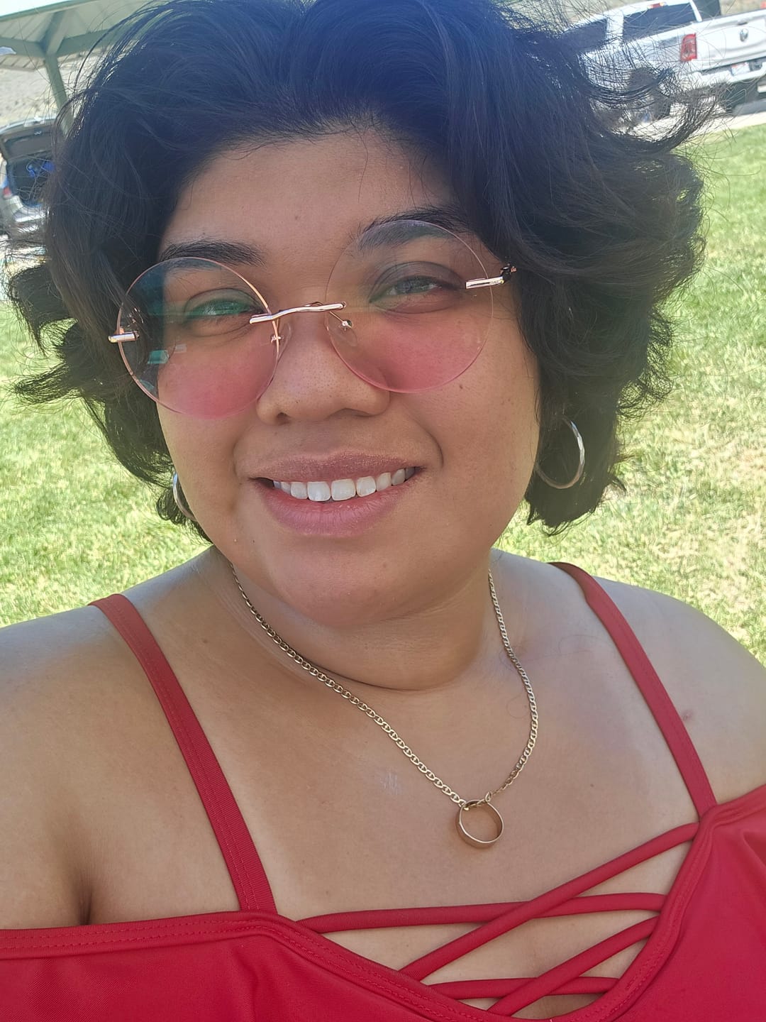 Customer photo review of Coco Eyeglasses