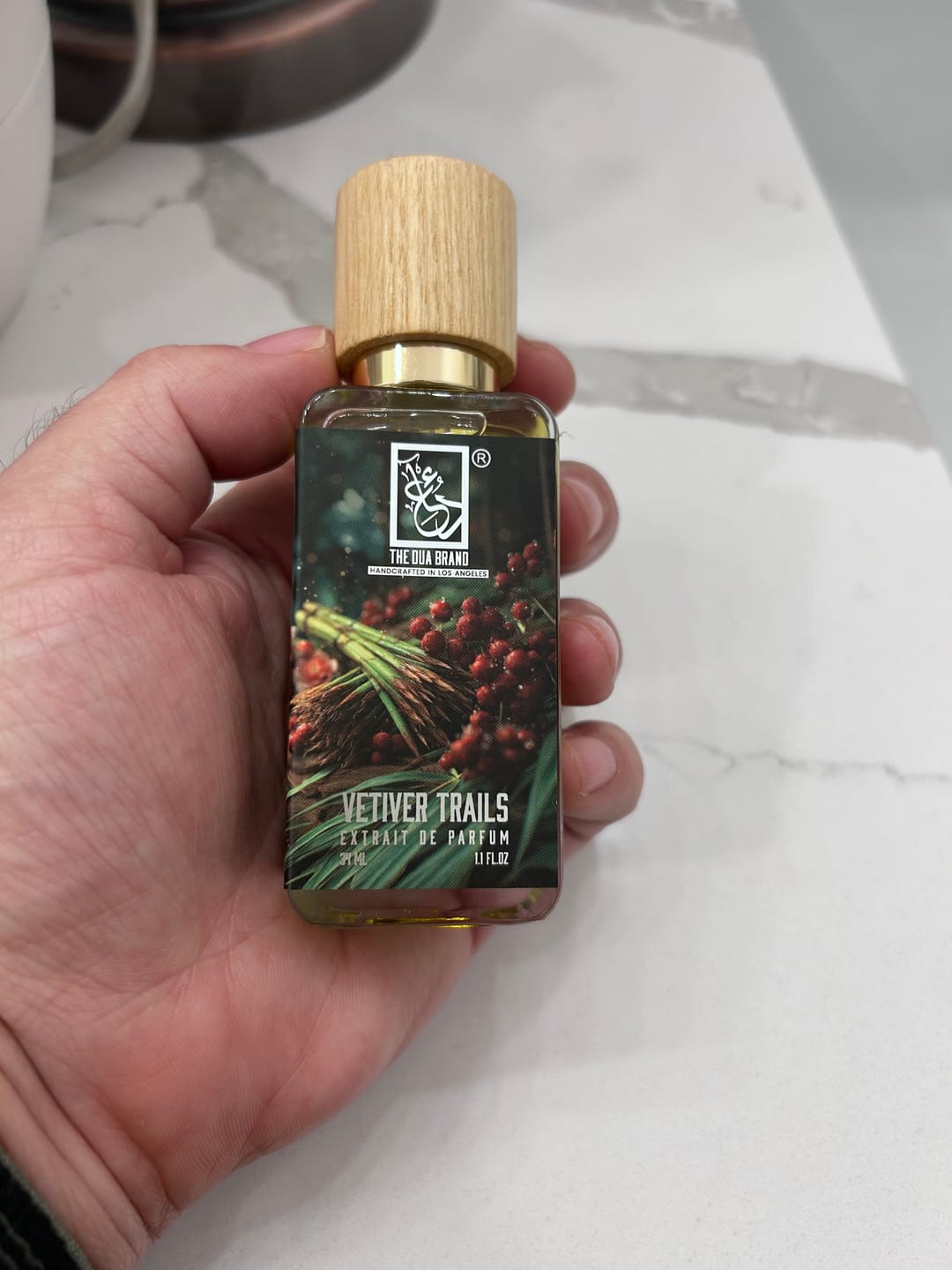 Customer photo review of Vetiver Trails