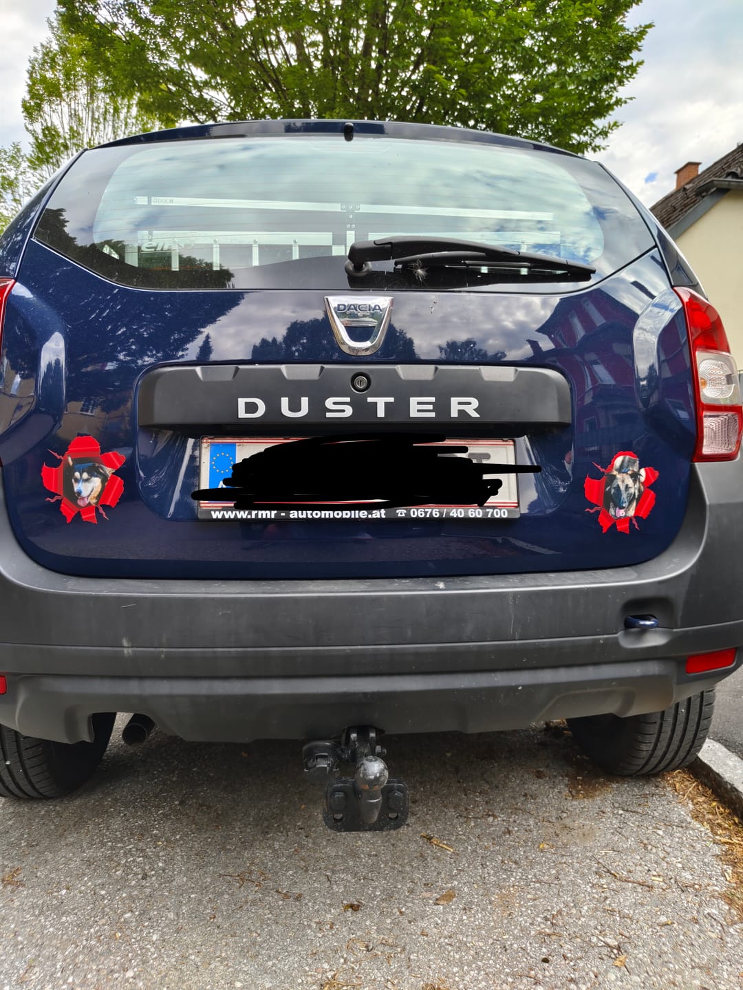 Customer photo review of Personalisierter Autoaufkleber - Spähendes Foto