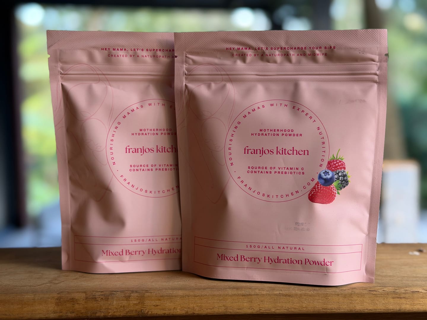 Customer photo review of Motherhood Hydration Powder - Mixed Berry