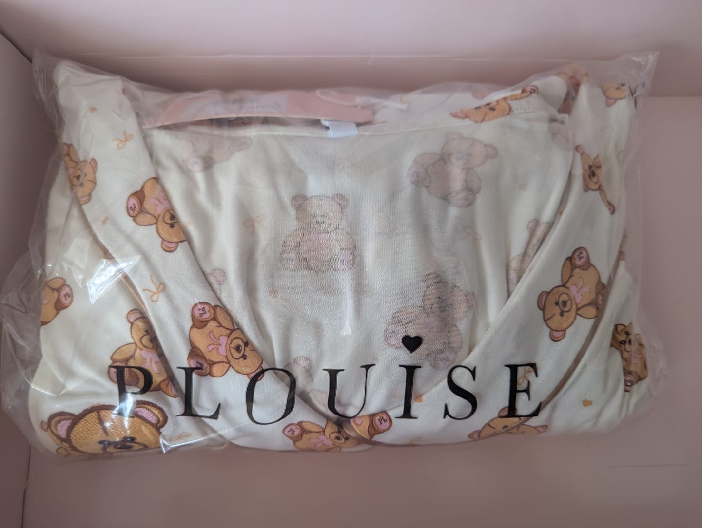 Customer photo review of Women's Teddy Bear Pyjamas