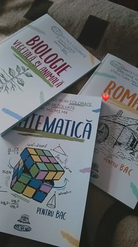 Recenzie cu fotografie de la un client despre Pachet Bacalaureat (Română + Matematică + Biologie Vegetală și Animală clasele IX-X) Bacademia