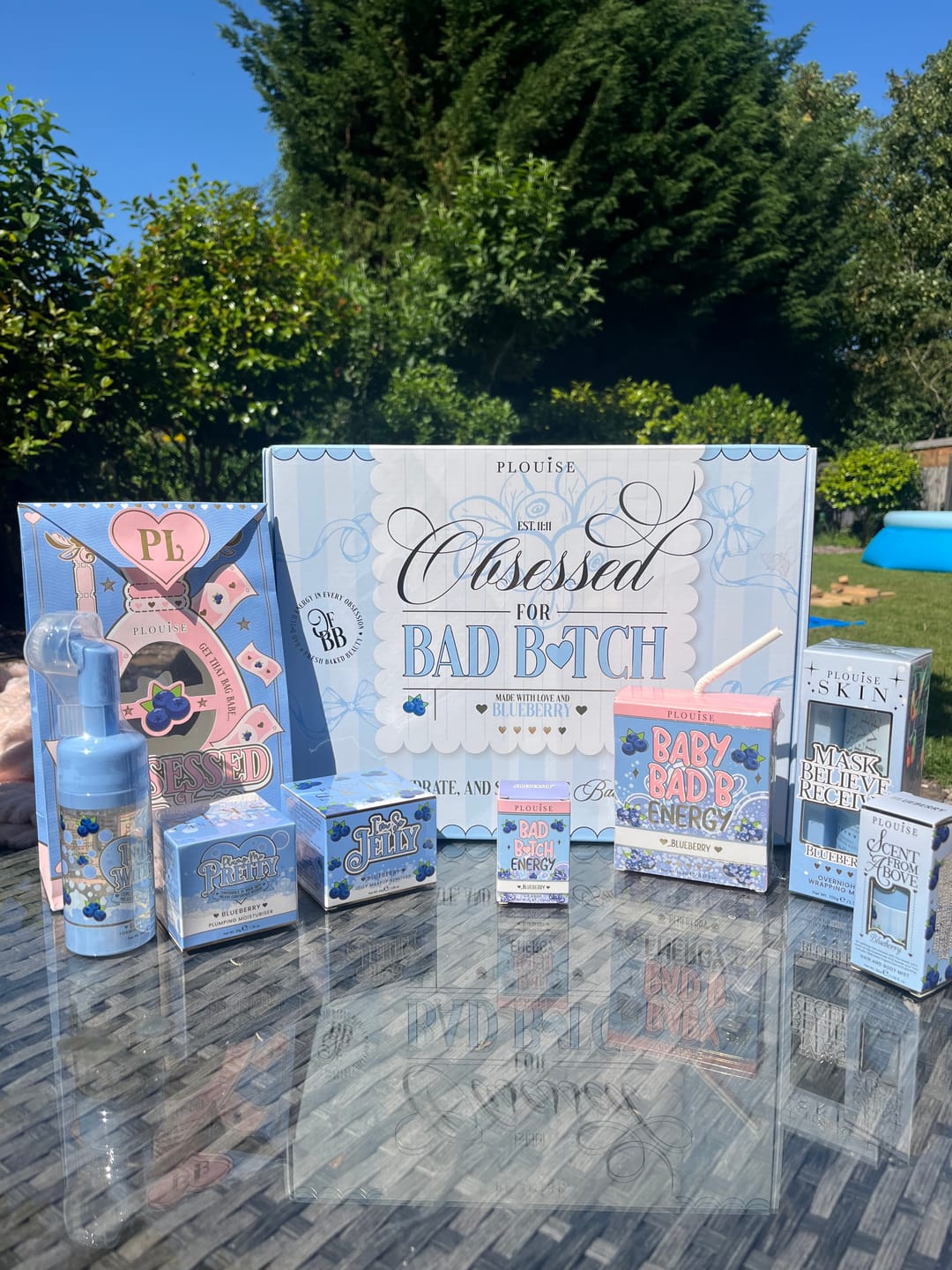 Customer photo review of Obsessed For Bad Bitch Bundle - Blueberry