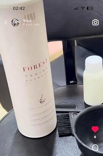 Customer photo review of Tanino Haarglättung Lana Brasiles Forest