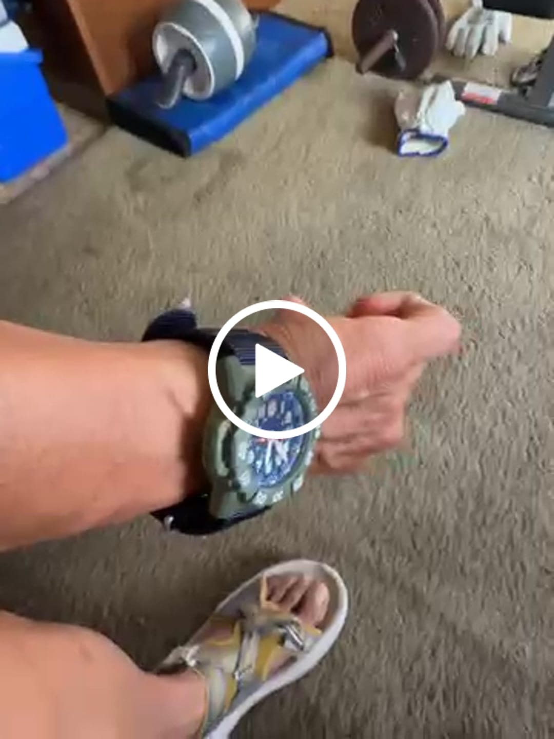 Customer video review of Luminox 3503.ND Navy Seal 3500 Men's Blue Band Dive Watch