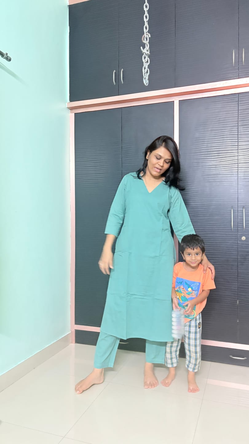 Customer photo review of tarang — kurta & pants