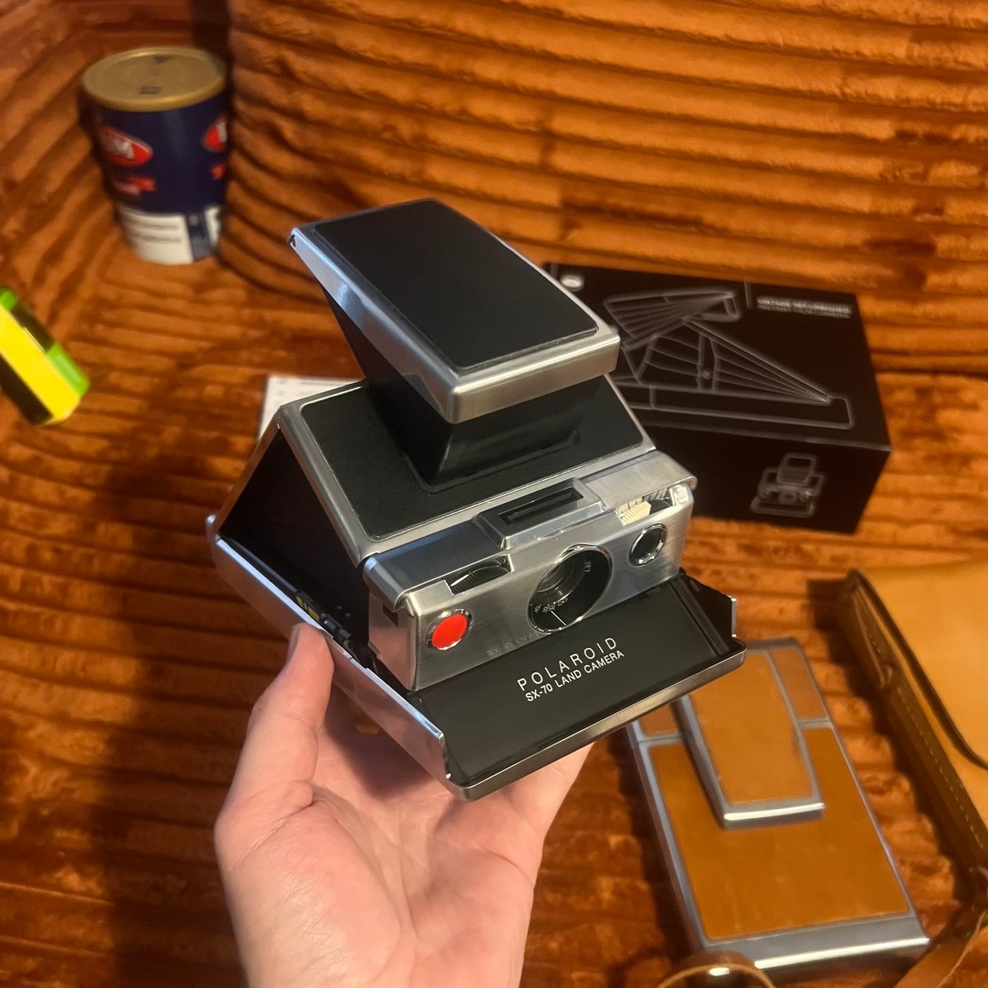 Customer photo review of Polaroid SX-70 to 600 Film Conversion with Repair Service (Non-Autofocus Models)