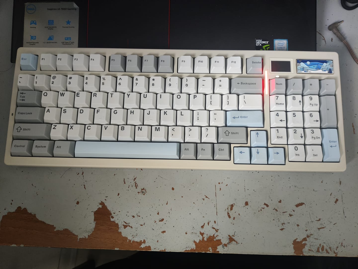 Customer photo review of YUNZII IF99 Mekanik Klavye