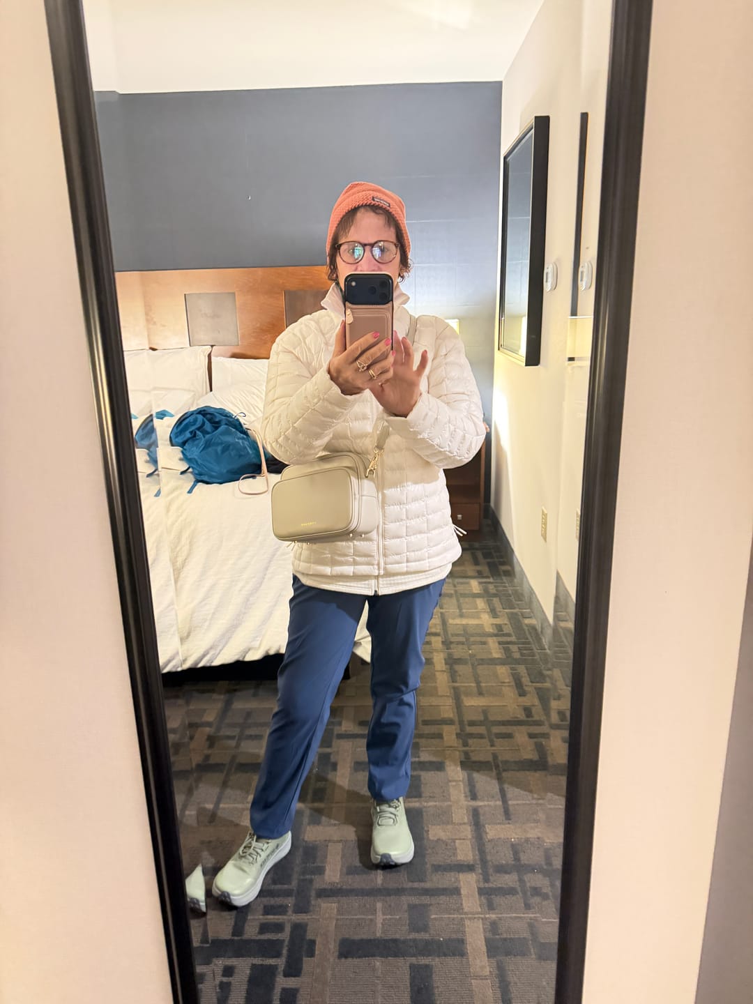 Customer photo review of Verona Crossbody With Slash-Resistant Locking Clasp Straps