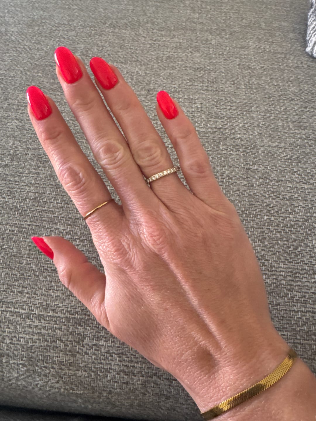 Customer photo review of Eternity Band Ring