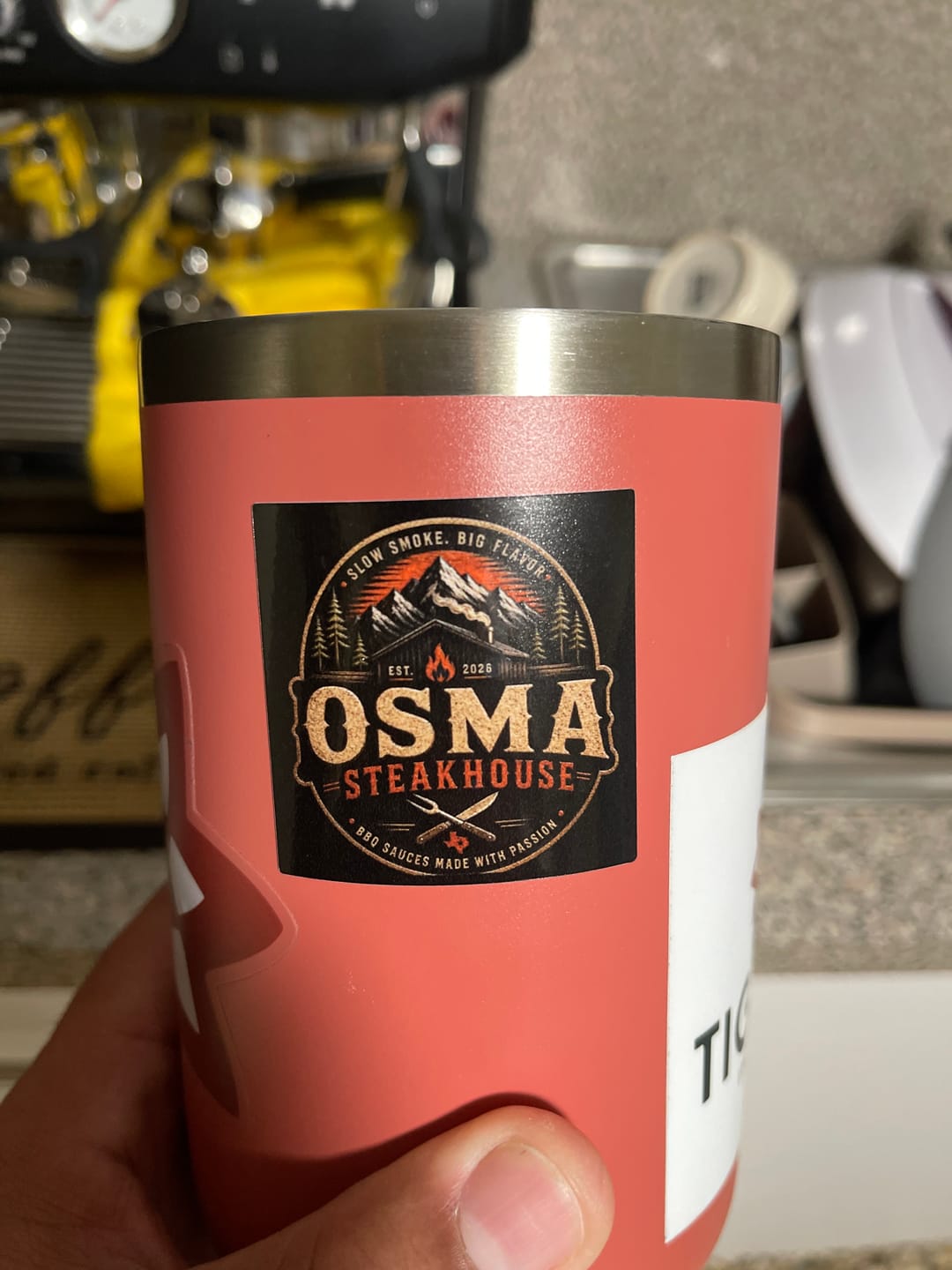 Customer photo review of Stickers Cuadrados (Premium)