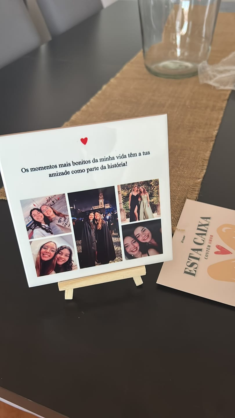 Customer photo review of Base de Apoio - Azulejos