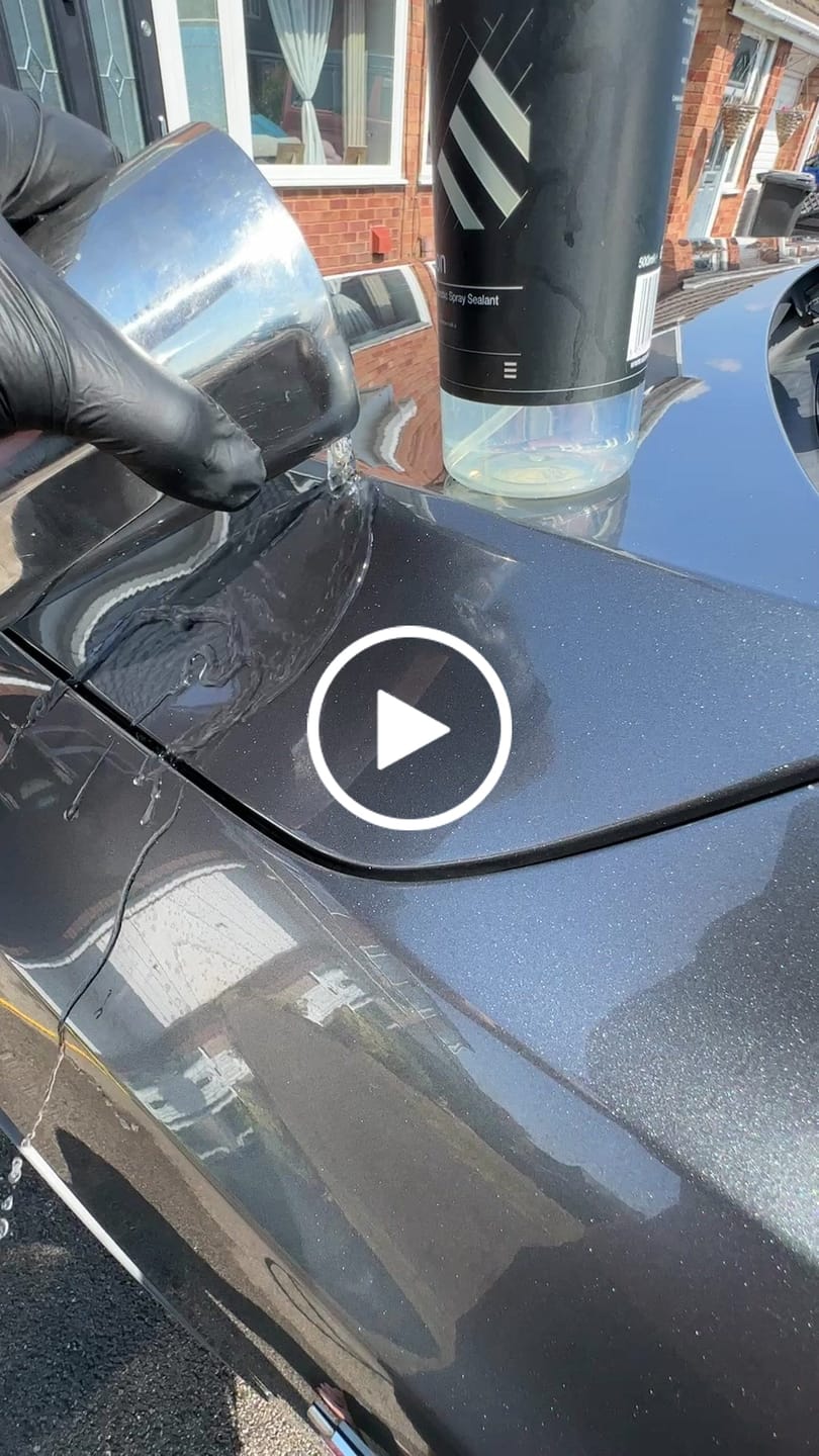 Customer video review of Fusion - Ultra Hydrophobic Spray Sealant