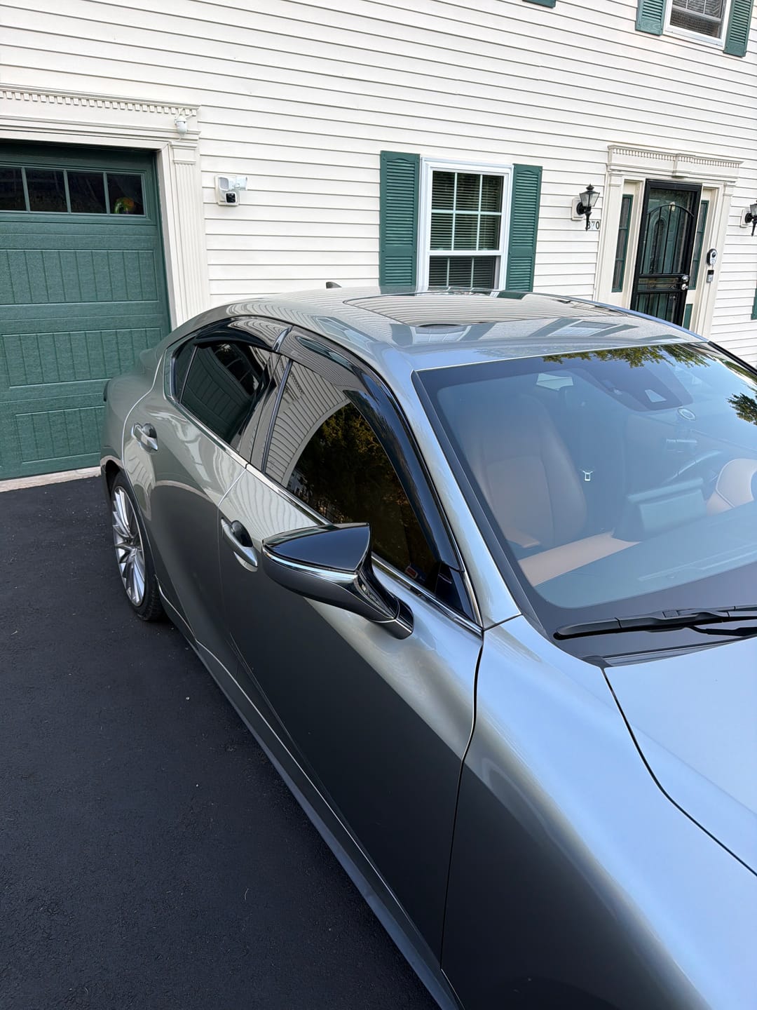 Customer photo review of 2021-Up Lexus IS300 IS350 IS500 Window Visors Wind Deflectors