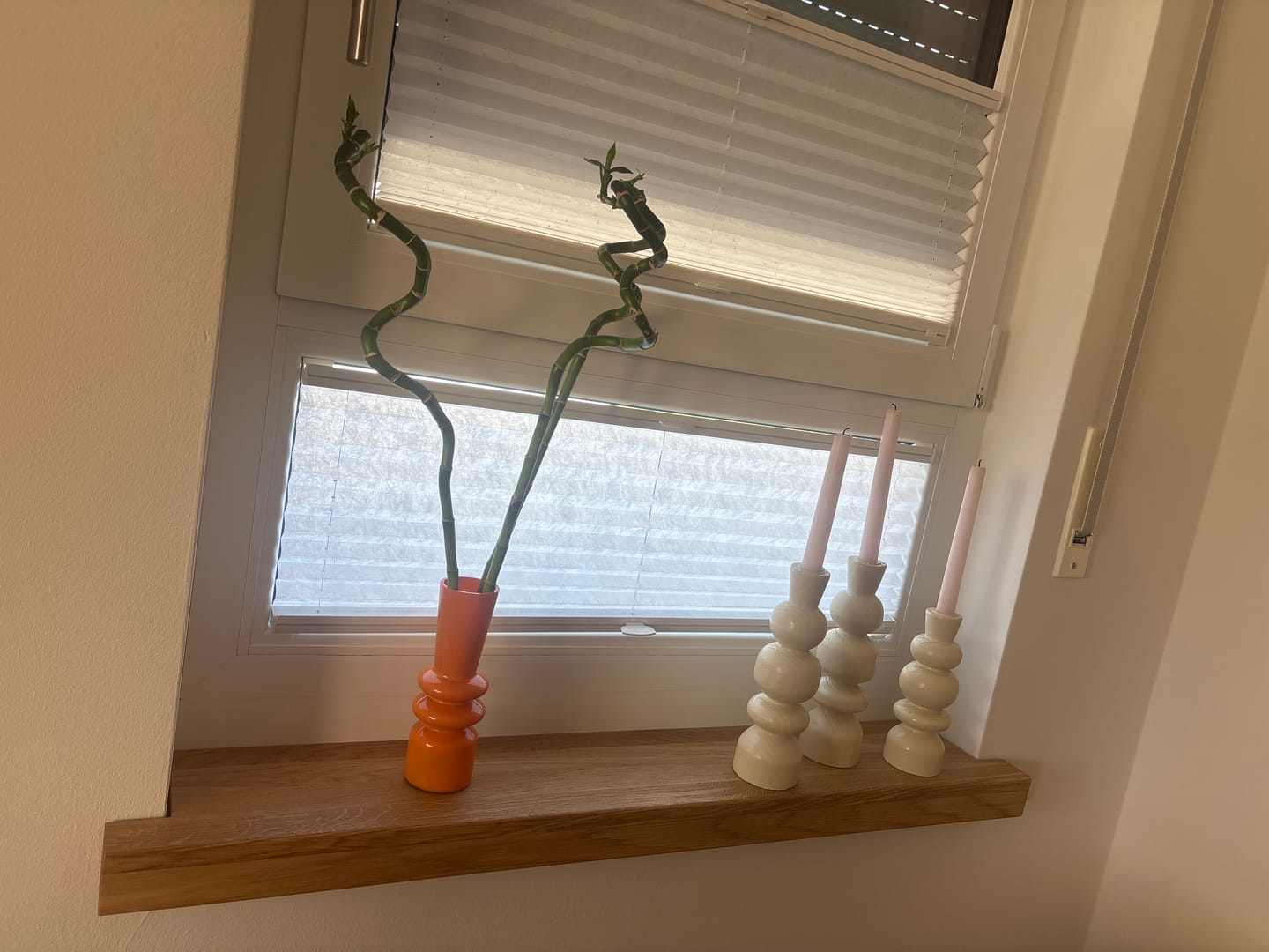 Customer photo review of Aufsatzfensterbank Eiche
