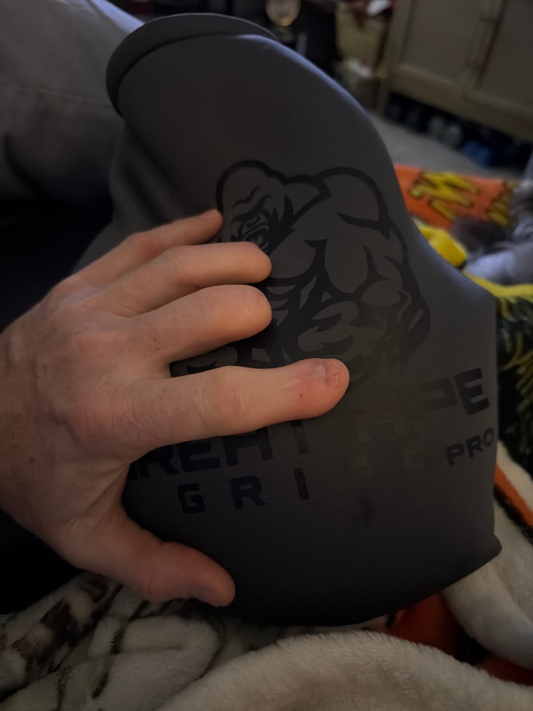 Customer photo review of GREAT APE GRIPS PRO