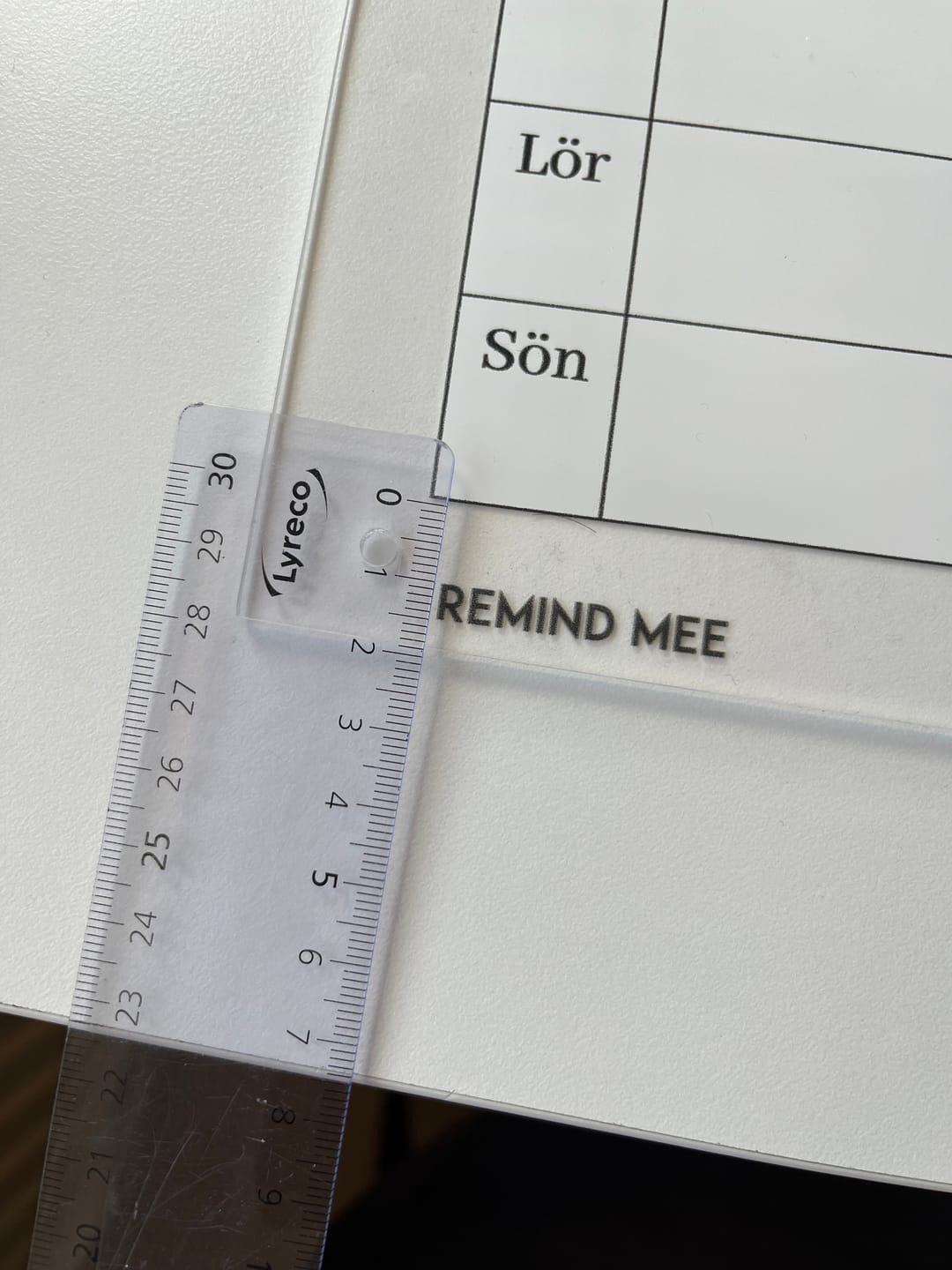Customer photo review of Familjekalender