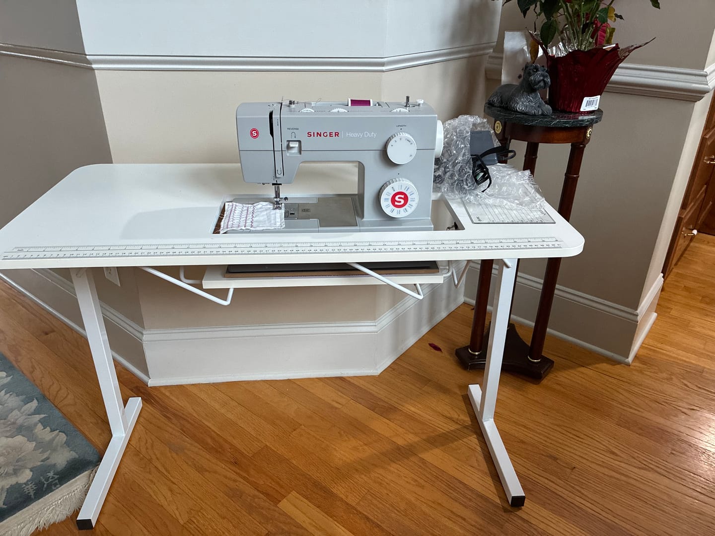 Customer photo review of Gidget I Sewing Table