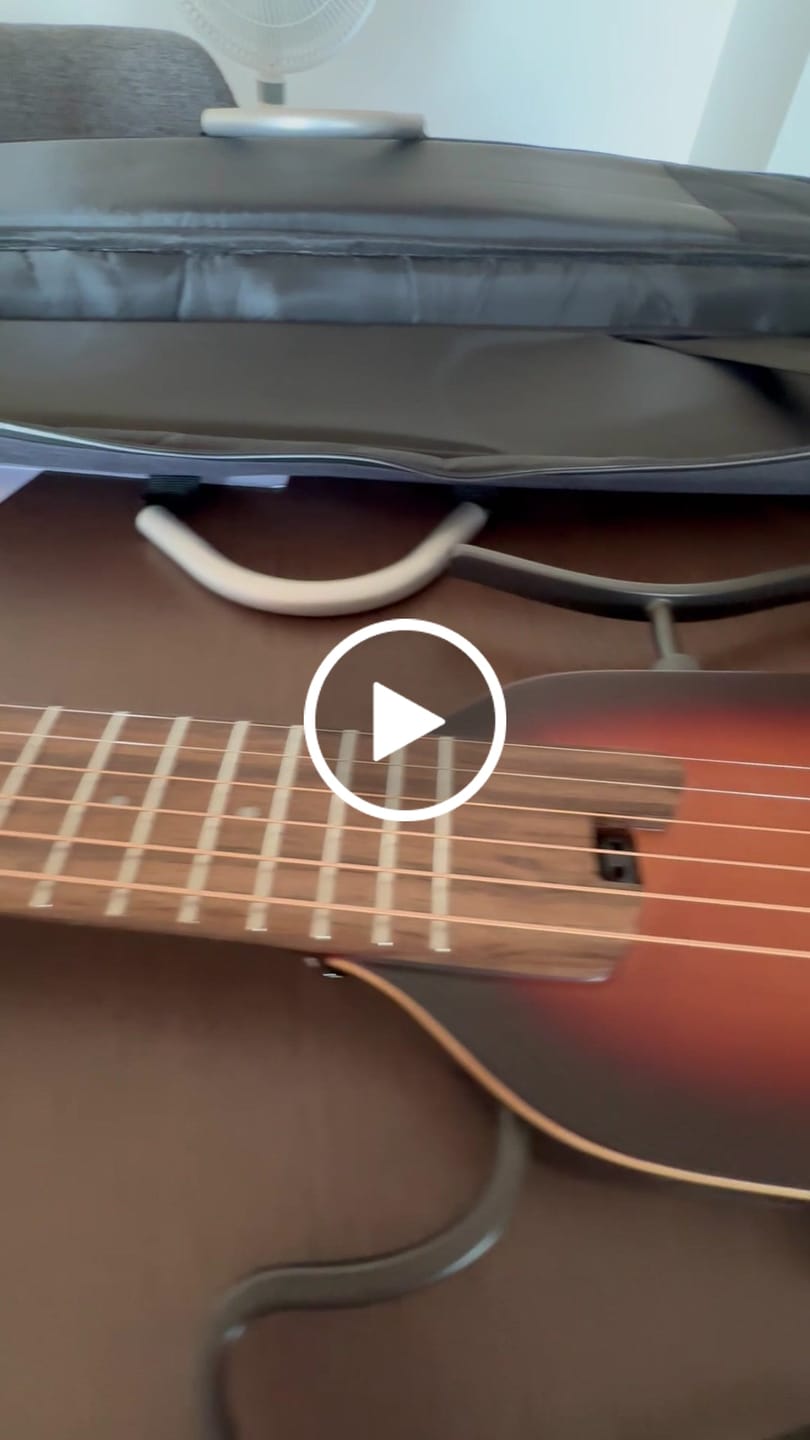 Customer video review of 【Scatola aperta】Donner HUSH I PRO Chitarra da viaggio