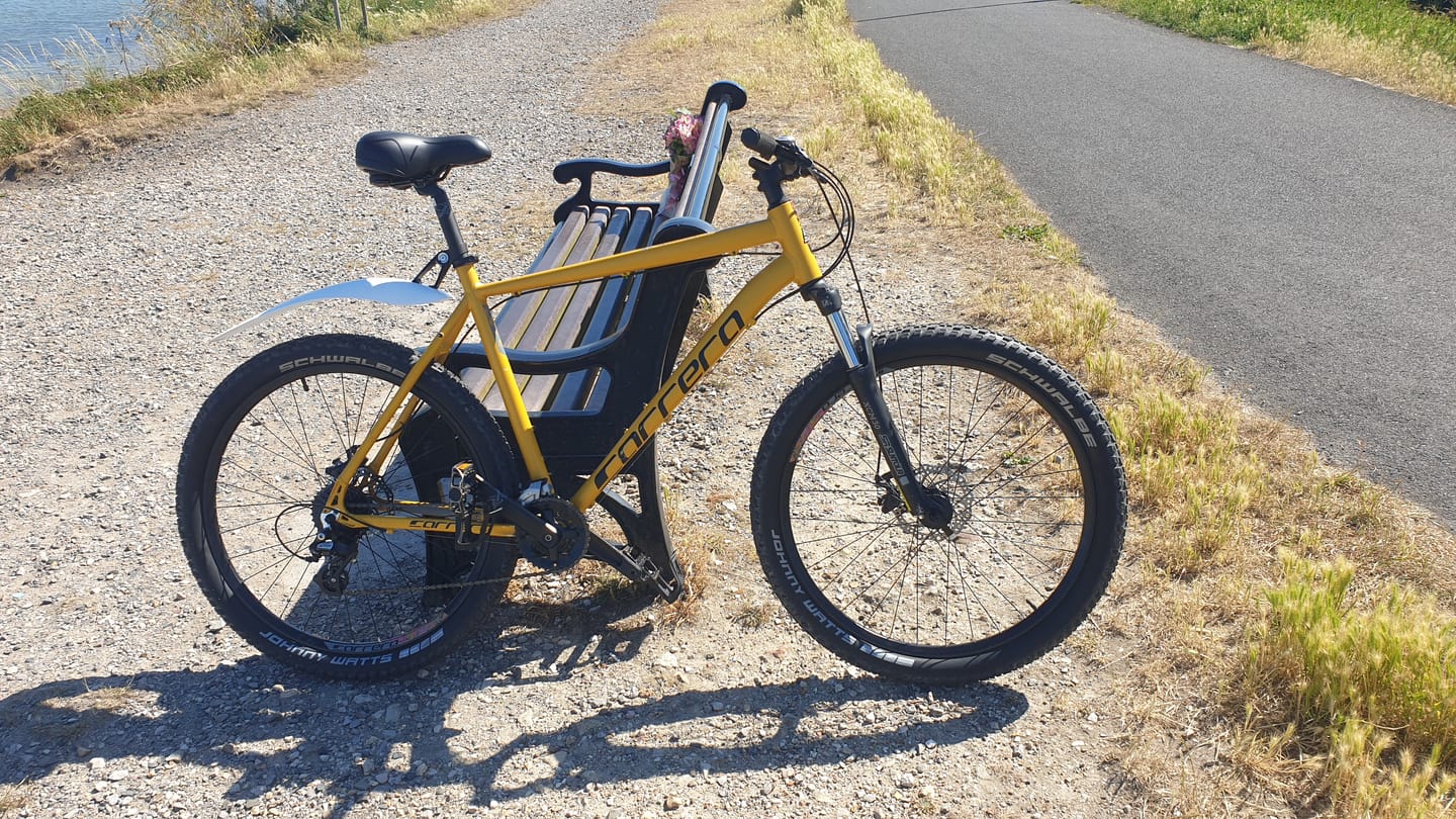 Customer photo review of Schwalbe Johnny Watts 27.5 x 2.60" Folding E-MTB Tyre - Perf / DD / RG