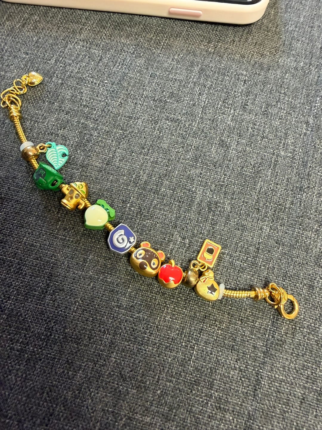 Customer photo review of Little Pieces of Your Island Bracelet