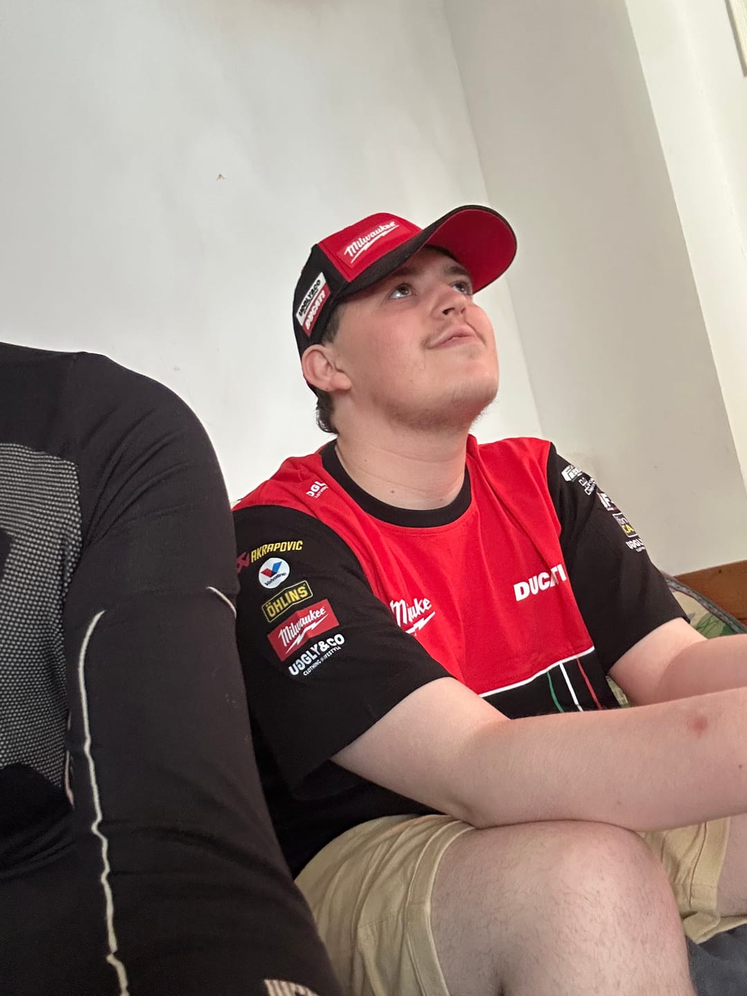 Customer photo review of Milwaukee Tools x Ducati Tee Team Wear