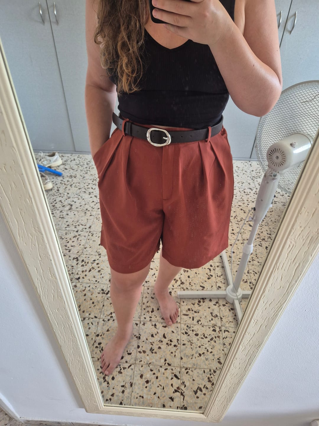 Customer photo review of מכנסי ברק - חמרה