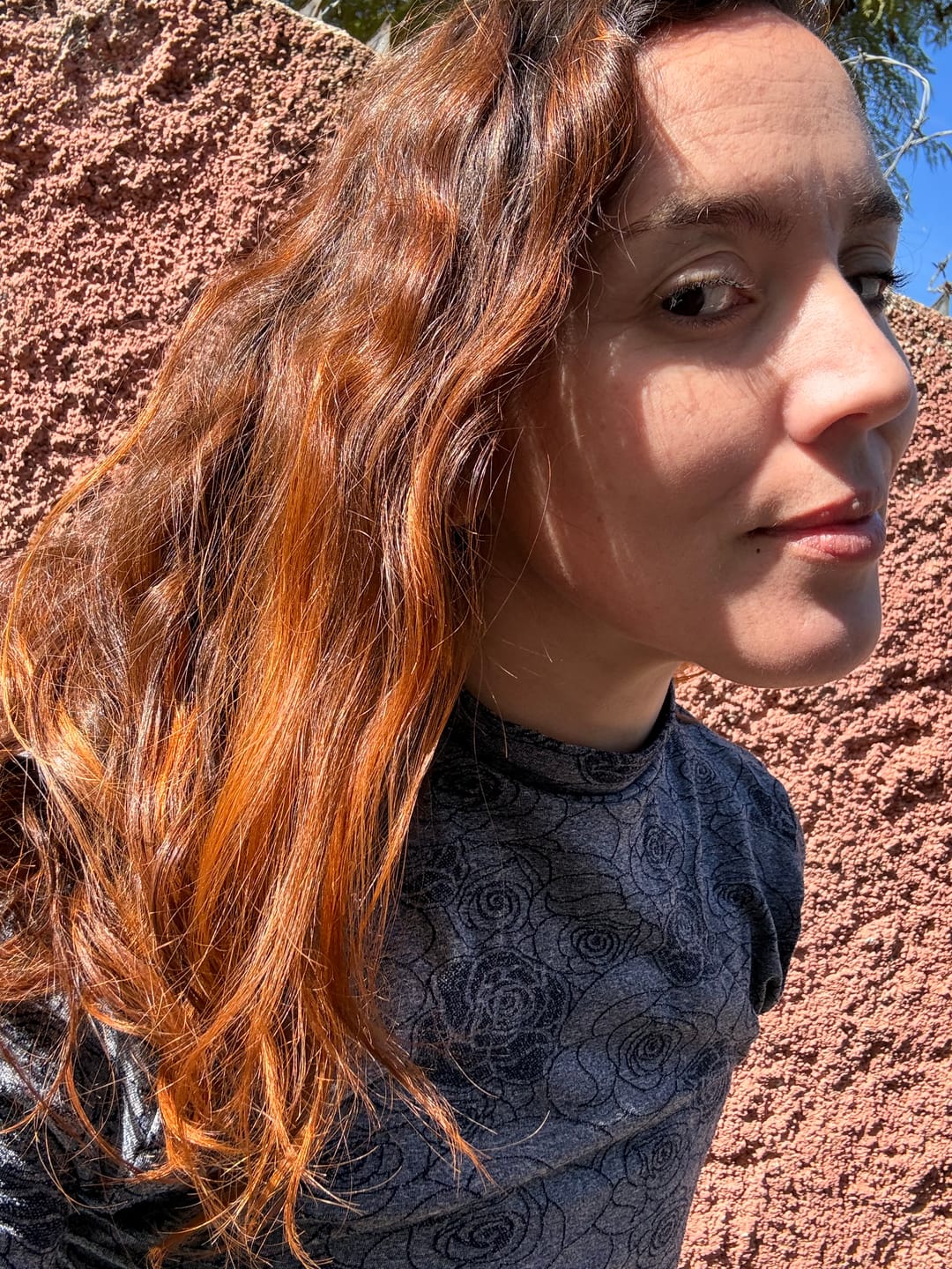 Customer photo review of Henna Jamila Hair -  Cobrizo Natural y Duradero