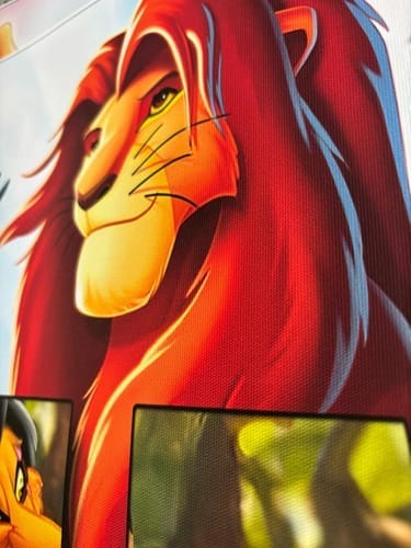 Customer photo review of Dessin Personnalisé Lion