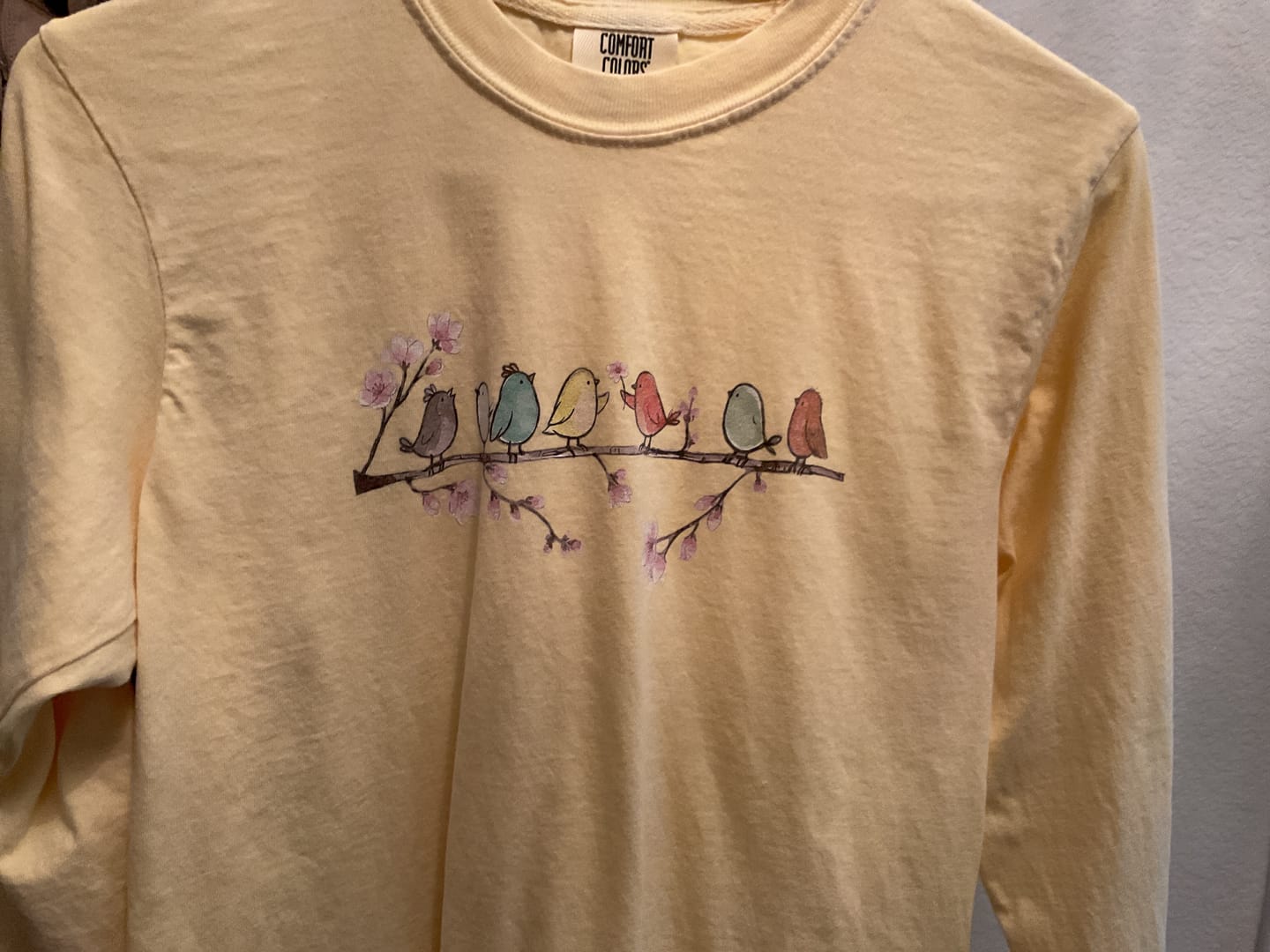 Customer photo review of Blossom Buddies Long Sleeve T-Shirt